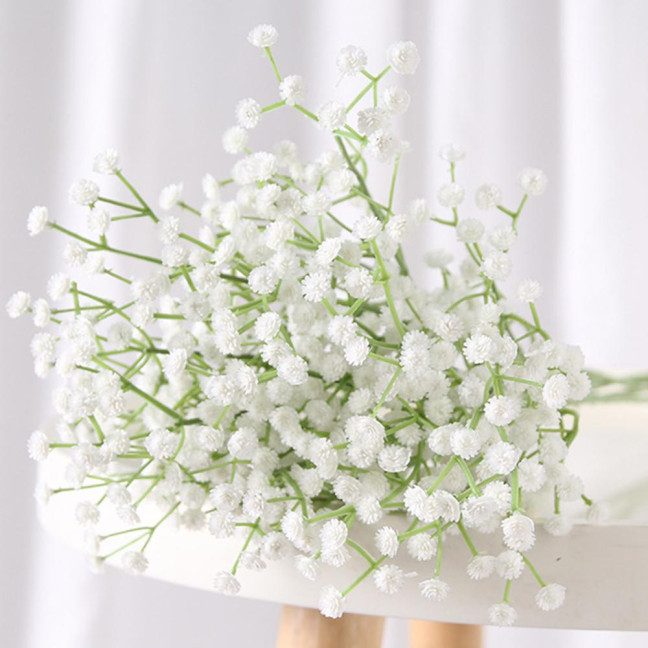 Realistic Fake Gypsophila Vivid Non-fading DIY Bridal Bouquet Home Artificial Flower Household Supplies