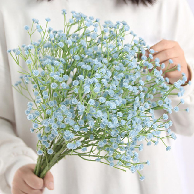 Realistic Fake Gypsophila Vivid Non-fading DIY Bridal Bouquet Home Artificial Flower Household Supplies