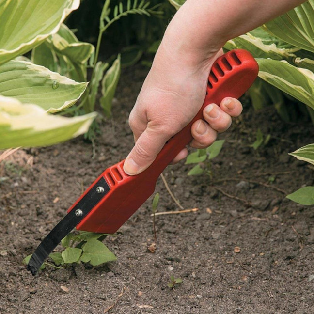 Hand Loop Weeder Manual Cut Weed Roots Metal Sharp Blade Weed Remover Yard Accessories