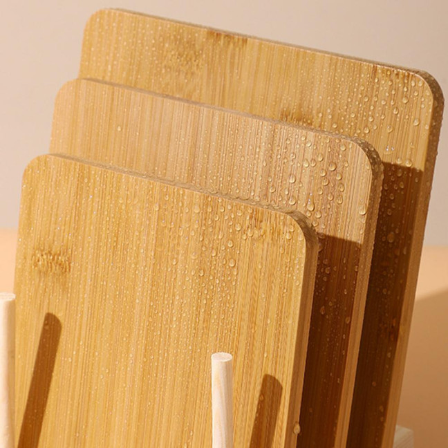 Wooden Coaster Heat-resistant Durable Polished Portable Flexible Anti-scalding Easy to Clean Hot Beverage Coffee Drinking Cup Pad Desktop Decor