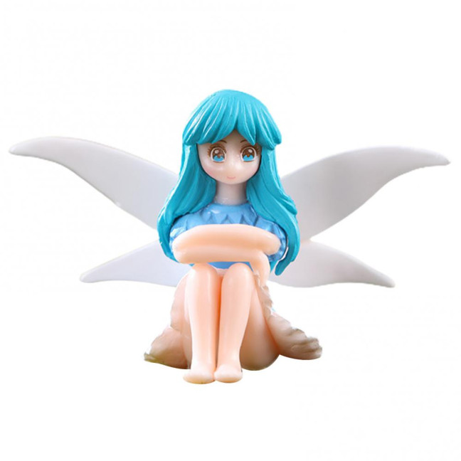 Childlike Fairy Statue Handmade Delicate Creative Sweet Add Romantic Fairy Girl Figurine Home Decor