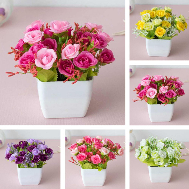 Fresh-keeping Artificial Bonsai No Watering Maintenance Free Fake Potted Plant Home Decor