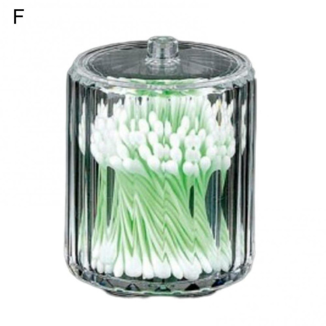 Thicken Toothpick Holder Cotton Swab Box Acrylic Home Use Table Small Transparent Toothpick Canister for Dining Room