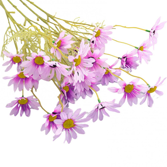 5 Heads Artificial Flower UV Resistant Silk Colorful Fake Flower Decor Handcraft Flower Model Wild Floral Arrangements Home Decor 5 Heads Artificial Flower UV Resistant Silk Colorful Fake Flower Decor Handcraft Flower Model Wild Floral Arrangements Home Decor