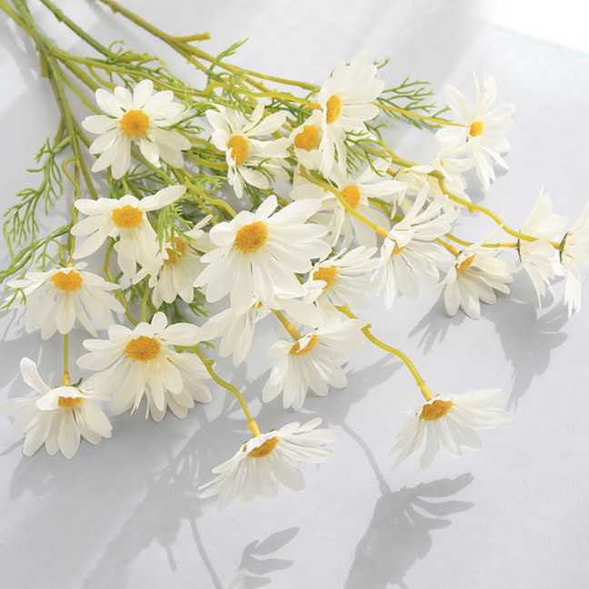 5 Heads Artificial Flower UV Resistant Silk Colorful Fake Flower Decor Handcraft Flower Model Wild Floral Arrangements Home Decor 5 Heads Artificial Flower UV Resistant Silk Colorful Fake Flower Decor Handcraft Flower Model Wild Floral Arrangements Home Decor