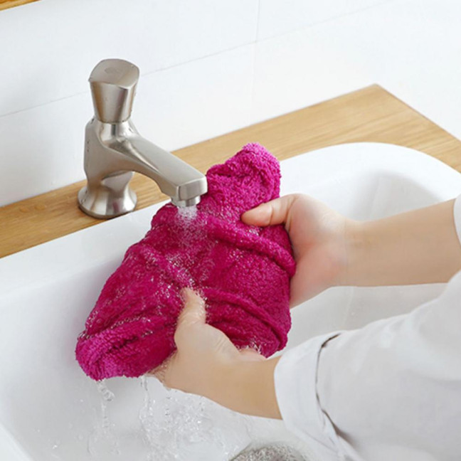 Mop Cover Super Soft Universal Highly Absorbent Fade-Resistant Wide Application Remove Dust Coral Fleece Quick Dry Mop Cover Cleaning Accessories for Home