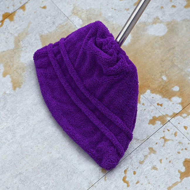 Mop Cover Super Soft Universal Highly Absorbent Fade-Resistant Wide Application Remove Dust Coral Fleece Quick Dry Mop Cover Cleaning Accessories for Home
