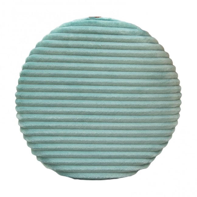 Seat Cushion Cover Soft Protective Solid Color Round Stool  Chair Seat Flannel Protector Home Decor for Banquet