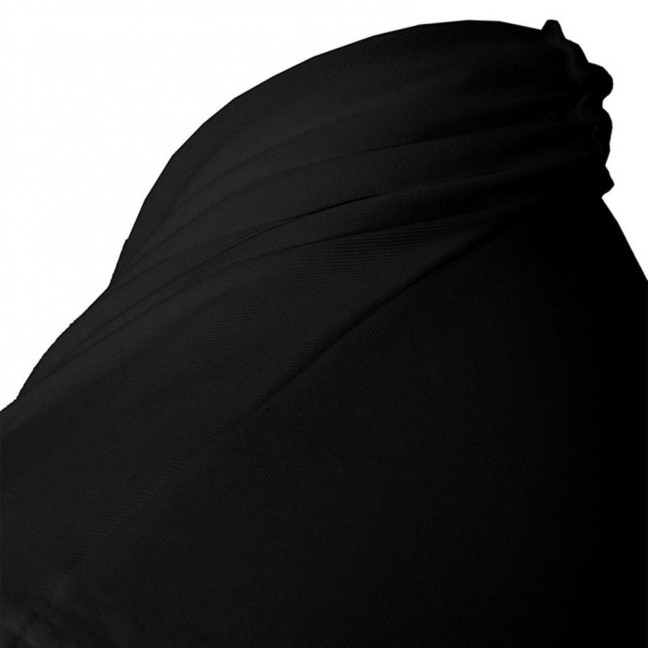  Spring Autumn Cardigan Jacket Solid Color Irregular Hem Draping Cardigan Vest Streetwear