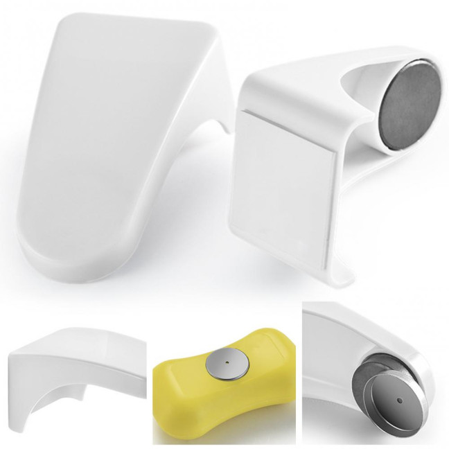 Soap Holder Easy to Use Punch-free Simple Installation Drain Design Stable Space-saving ABS Magnetic Suction Soap Storage Holder Bathroom Accessories Soap Holder Easy to Use Punch-free Simple Installation Drain Design Stable Space-saving ABS Magnetic Suction Soap Storage Holder Bathroom Accessories