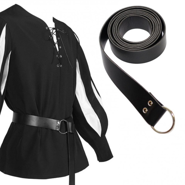 Retro Medieval Belt Renaissance O-shaped Ring Imitation Leather Fighting Knight Belt Unisex Waistband Clothes Accessories Retro Medieval Belt Renaissance O-shaped Ring Imitation Leather Fighting Knight Belt Unisex Waistband Clothes Accessories