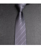 Men Tie Business Tie Work Formal Occasion Stripe Silky Smooth Anti-wrinkle Adjustable Lightweight Clothes Matching Party Wedding Necktie 