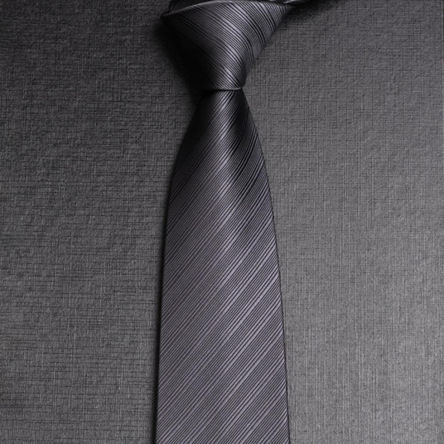 Men Tie Business Tie Work Formal Occasion Stripe Silky Smooth Anti-wrinkle Adjustable Lightweight Clothes Matching Party Wedding Necktie 