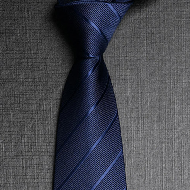 Men Tie Business Tie Work Formal Occasion Stripe Silky Smooth Anti-wrinkle Adjustable Lightweight Clothes Matching Party Wedding Necktie 