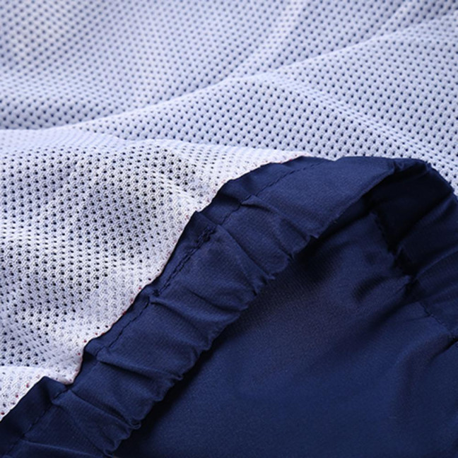 Men Fall Winter Coat Mesh Breathable Hooded Drawstring Long Sleeve Plus Size Zipper Closure Camouflage Print Smooth Mid Length Pockets Elastic Cuff Men Jacket 