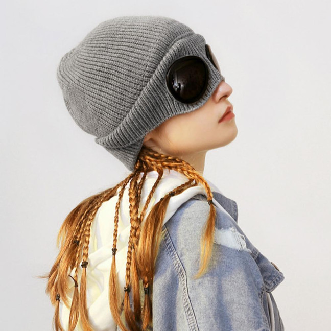 Glasses Knitted Hat Unisex Bomber Hat Solid Color Elastic Soft Warm Anti-slip Regular Fit Ear Protection Windproof Decorative Winter Beanie Headwear Glasses Knitted Hat Unisex Bomber Hat Solid Color Elastic Soft Warm Anti-slip Regular Fit Ear Protection Windproof Decorative Winter Beanie Headwear