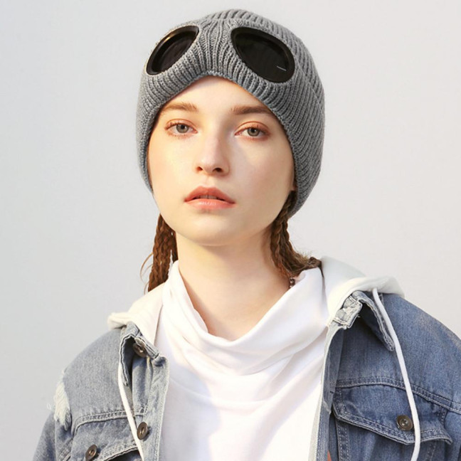 Glasses Knitted Hat Unisex Bomber Hat Solid Color Elastic Soft Warm Anti-slip Regular Fit Ear Protection Windproof Decorative Winter Beanie Headwear Glasses Knitted Hat Unisex Bomber Hat Solid Color Elastic Soft Warm Anti-slip Regular Fit Ear Protection Windproof Decorative Winter Beanie Headwear