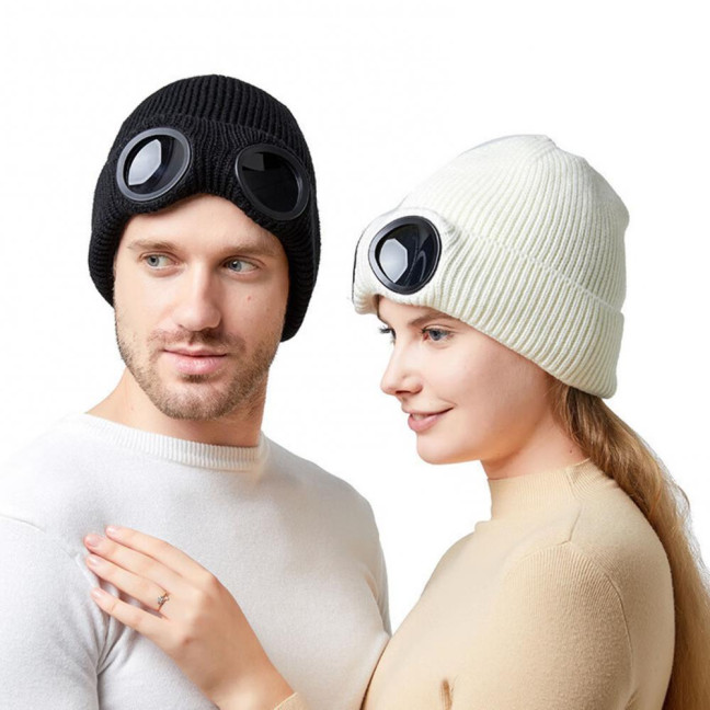 Glasses Knitted Hat Unisex Bomber Hat Solid Color Elastic Soft Warm Anti-slip Regular Fit Ear Protection Windproof Decorative Winter Beanie Headwear Glasses Knitted Hat Unisex Bomber Hat Solid Color Elastic Soft Warm Anti-slip Regular Fit Ear Protection Windproof Decorative Winter Beanie Headwear