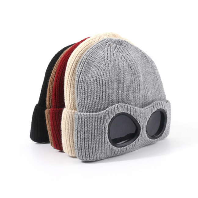 Glasses Knitted Hat Unisex Bomber Hat Solid Color Elastic Soft Warm Anti-slip Regular Fit Ear Protection Windproof Decorative Winter Beanie Headwear Glasses Knitted Hat Unisex Bomber Hat Solid Color Elastic Soft Warm Anti-slip Regular Fit Ear Protection Windproof Decorative Winter Beanie Headwear
