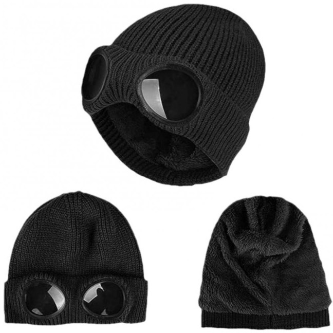 Glasses Knitted Hat Unisex Bomber Hat Solid Color Elastic Soft Warm Anti-slip Regular Fit Ear Protection Windproof Decorative Winter Beanie Headwear Glasses Knitted Hat Unisex Bomber Hat Solid Color Elastic Soft Warm Anti-slip Regular Fit Ear Protection Windproof Decorative Winter Beanie Headwear