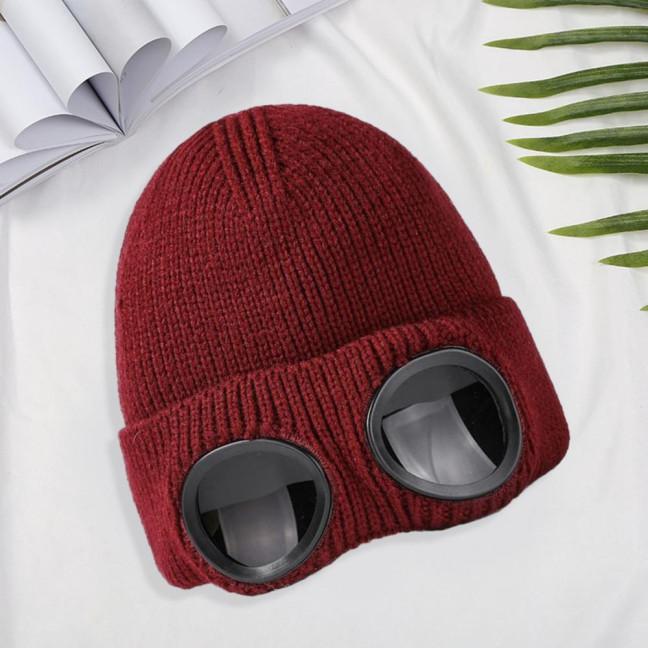 Glasses Knitted Hat Unisex Bomber Hat Solid Color Elastic Soft Warm Anti-slip Regular Fit Ear Protection Windproof Decorative Winter Beanie Headwear Glasses Knitted Hat Unisex Bomber Hat Solid Color Elastic Soft Warm Anti-slip Regular Fit Ear Protection Windproof Decorative Winter Beanie Headwear