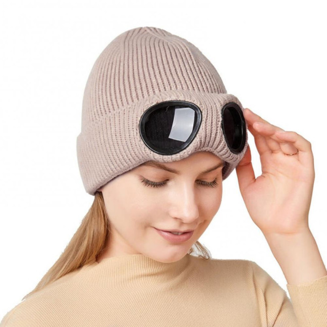 Glasses Knitted Hat Unisex Bomber Hat Solid Color Elastic Soft Warm Anti-slip Regular Fit Ear Protection Windproof Decorative Winter Beanie Headwear Glasses Knitted Hat Unisex Bomber Hat Solid Color Elastic Soft Warm Anti-slip Regular Fit Ear Protection Windproof Decorative Winter Beanie Headwear