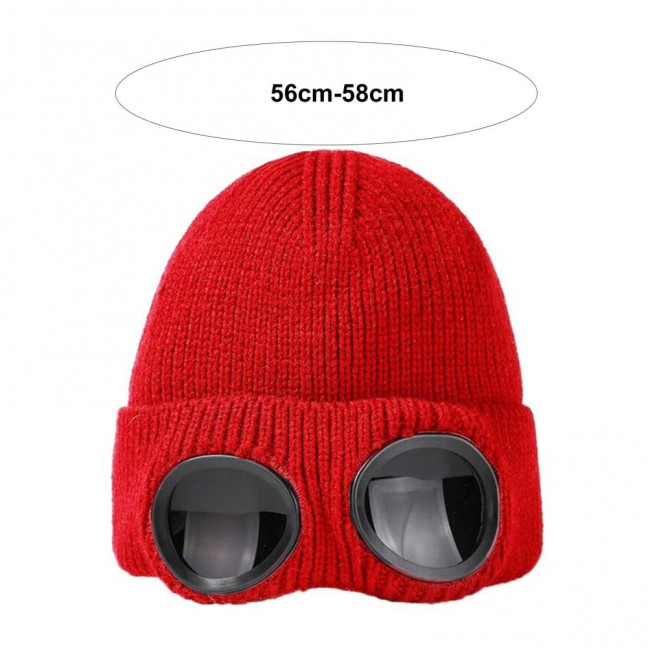 Glasses Knitted Hat Unisex Bomber Hat Solid Color Elastic Soft Warm Anti-slip Regular Fit Ear Protection Windproof Decorative Winter Beanie Headwear Glasses Knitted Hat Unisex Bomber Hat Solid Color Elastic Soft Warm Anti-slip Regular Fit Ear Protection Windproof Decorative Winter Beanie Headwear