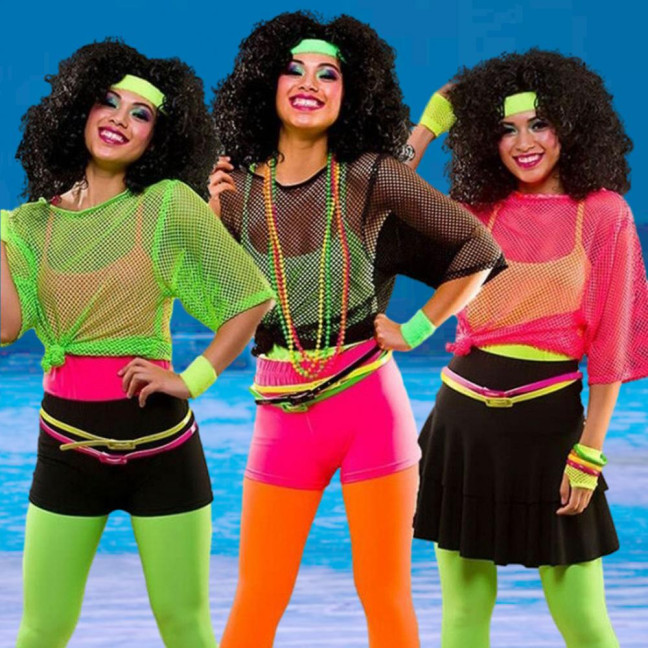 Women Fishnet T-Shirt Hollow Out Solid Color Loose Round Neck Three Quarter Sleeve Pullover See-through Nightclub Party Dance Top Women Fishnet T-Shirt Hollow Out Solid Color Loose Round Neck Three Quarter Sleeve Pullover See-through Nightclub Party Dance Top