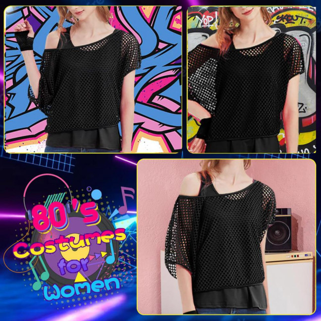 2Pcs/Set Women Mesh Top Vest Set Bright Color O-Neck Short Sleeve Mesh Cropped Tops Racerback Pullover Vest Set 2Pcs/Set Women Mesh Top Vest Set Bright Color O-Neck Short Sleeve Mesh Cropped Tops Racerback Pullover Vest Set