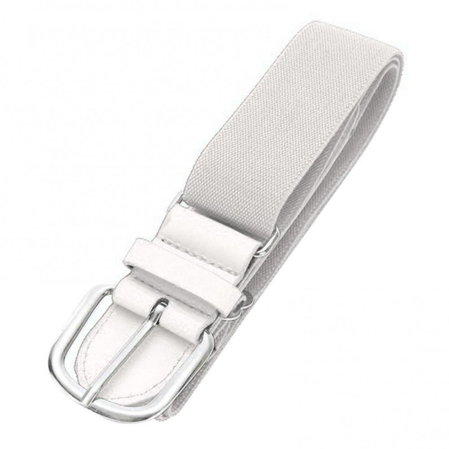 Adult Baseball Belt Elastic Band Adjustable Length Imitation Leather Baseball Softball Belt Unisex Vibrant Color Waistband