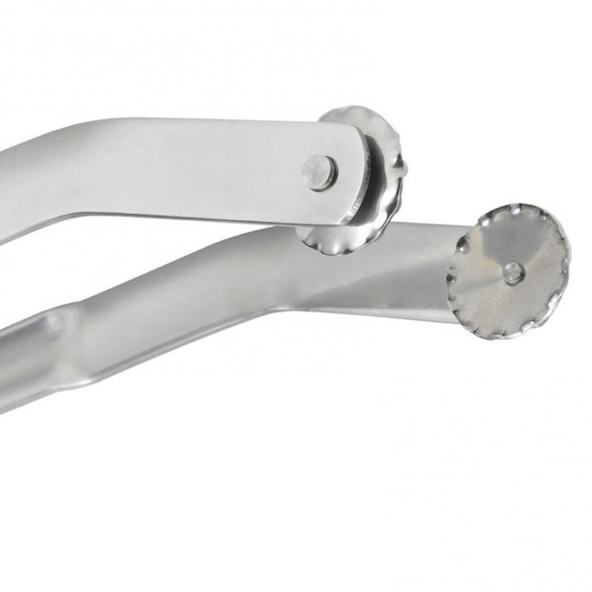 BBQ Tongs Stainless Steel Sausage Turning Grill Tongs for Bacon Steak Meat Vegetables Long Handle BBQ Grill Flipping Tongs Food-Grade Kitchen Cooking Tongs