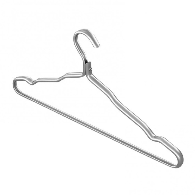Clothes Hanger Max Load Bearing Anti-rust Aluminum Alloy Smooth Windproof Smooth Non-Slip Suit Coat Hanger Clothing Driying Rack Wardrobe Organizer