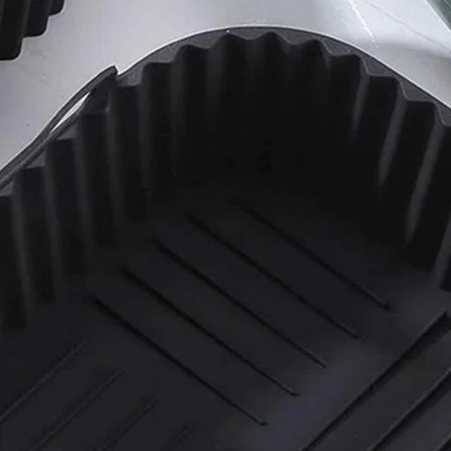 Silicone Air Fryer Basket Tray Square Reusable Silicone Pot for 7QT Air Fryer BPA-Free Steamer Oven Liner Easy Clean Air Fryer Accessory with Handles Silicone Air Fryer Basket Tray Square Reusable Silicone Pot for 7QT Air Fryer BPA-Free Steamer Oven Liner Easy Clean Air Fryer Accessory with Handles