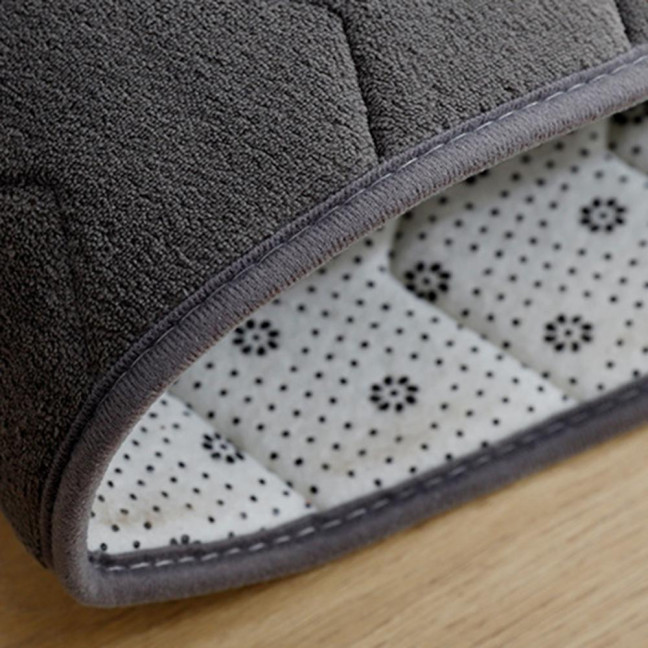 Floor Carpet Cartoon Pebble Thick Great Water Absorption Non Slip Soft No Odor Bathroom Rug Bedroom Entry Bath Shower Bathtub Carpet