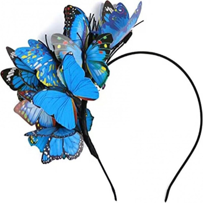 Colorful Butterflies Hair Hoop Girl Headband Crown Adjustable Tea Party Halloween Costume Adult Kid Headpiece Colorful Butterflies Hair Hoop Girl Headband Crown Adjustable Tea Party Halloween Costume Adult Kid Headpiece