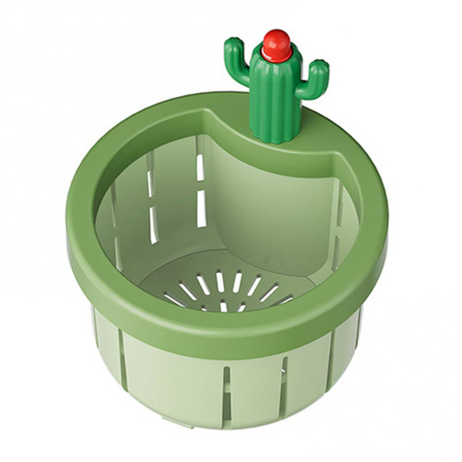 2 Pcs Kitchen Sink Strainer Multifunctional Household Cactus Strainer Press Type Automatic Dumping Sink Drainage Basket for Kitchen Hands-free Waste Filtering 2 Pcs Kitchen Sink Strainer Multifunctional Household Cactus Strainer Press Type Automatic Dumping Sink Drainage Basket for Kitchen Hands-free Waste Filtering
