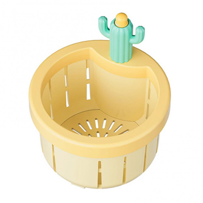 2 Pcs Kitchen Sink Strainer Multifunctional Household Cactus Strainer Press Type Automatic Dumping Sink Drainage Basket for Kitchen Hands-free Waste Filtering 2 Pcs Kitchen Sink Strainer Multifunctional Household Cactus Strainer Press Type Automatic Dumping Sink Drainage Basket for Kitchen Hands-free Waste Filtering