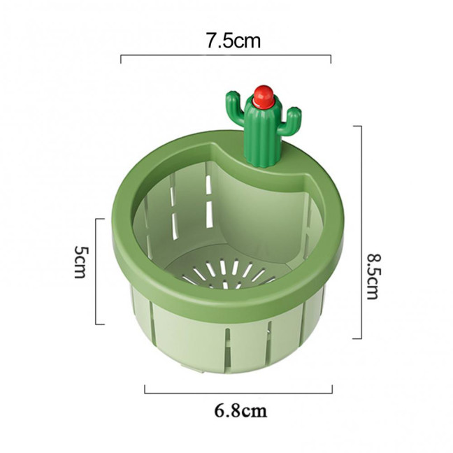 2 Pcs Kitchen Sink Strainer Multifunctional Household Cactus Strainer Press Type Automatic Dumping Sink Drainage Basket for Kitchen Hands-free Waste Filtering 2 Pcs Kitchen Sink Strainer Multifunctional Household Cactus Strainer Press Type Automatic Dumping Sink Drainage Basket for Kitchen Hands-free Waste Filtering