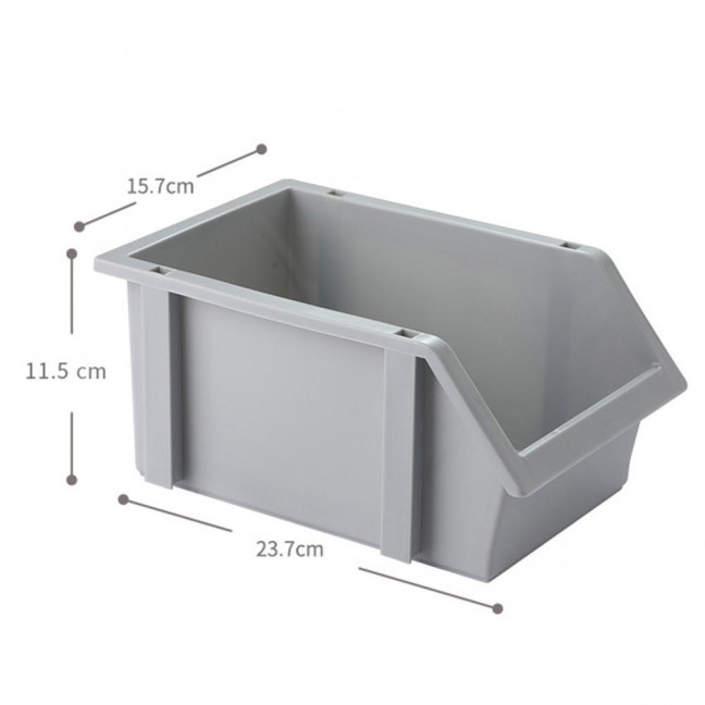 Layered Storage Box Desk Organizer Storage Box with Labels Stackable Multi-box Storage Set Easy to Assemble Storage Organizer for Office Home Supplies