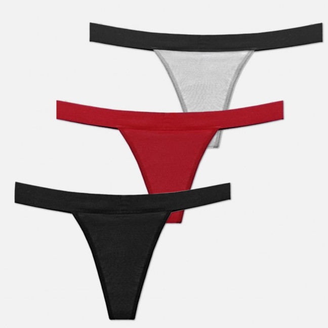 Women Panties Solid Color Four-layer Soft Butt-lifted Mid Waist Seamless Elastic Period Prevent Leakage Briefs Menstrual Thong Female Underwear