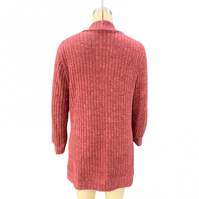 Women Sweater Jacket Open Stitch Knitted Solid Color Coat Loose Thermal Long Sleeved Commuting Dating Spring Fall Winter Outerwear Women Sweater Jacket Open Stitch Knitted Solid Color Coat Loose Thermal Long Sleeved Commuting Dating Spring Fall Winter Outerwear