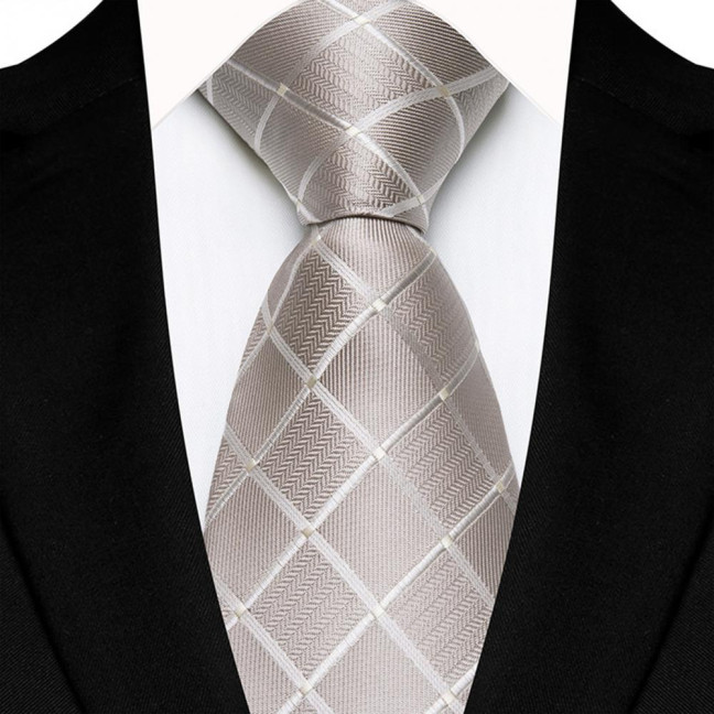Business Tie Square Geometric Design Solid Color Smooth Satin Formal Tie Casual Necktie Street Events Weddings Accessories