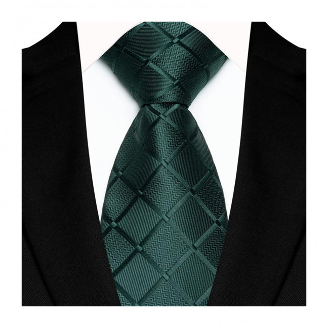 Business Tie Square Geometric Design Solid Color Smooth Satin Formal Tie Casual Necktie Street Events Weddings Accessories