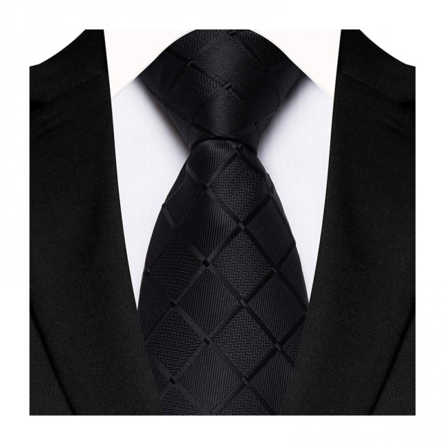 Business Tie Square Geometric Design Solid Color Smooth Satin Formal Tie Casual Necktie Street Events Weddings Accessories