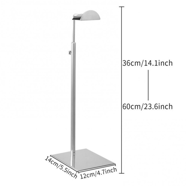 Adjustable Height Bag Storage Rack Shoulder Bag Holder Purse Display Stand Handbag Display Organizer Easy Assembly Tool Kit Included Stainless Steel Bag Hanger Stand Adjustable Height Bag Storage Rack Shoulder Bag Holder Purse Display Stand Handbag Display Organizer Easy Assembly Tool Kit Included Stainless Steel Bag Hanger Stand