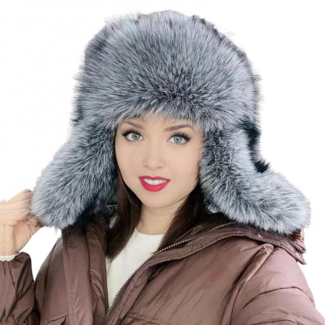 Women Winter Hat Gloves Thickened Fuzzy Faux Fur Ear Protection Windoroof Heat Retention Outdoor Skiing Skating Snowboarding Lei Feng Hat Women Winter Hat Gloves Thickened Fuzzy Faux Fur Ear Protection Windoroof Heat Retention Outdoor Skiing Skating Snowboarding Lei Feng Hat