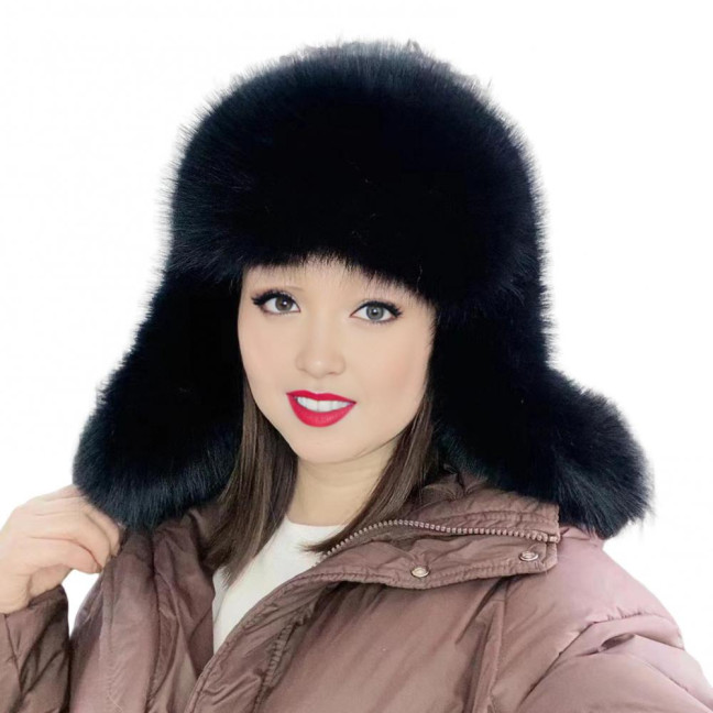 Women Winter Hat Gloves Thickened Fuzzy Faux Fur Ear Protection Windoroof Heat Retention Outdoor Skiing Skating Snowboarding Lei Feng Hat Women Winter Hat Gloves Thickened Fuzzy Faux Fur Ear Protection Windoroof Heat Retention Outdoor Skiing Skating Snowboarding Lei Feng Hat