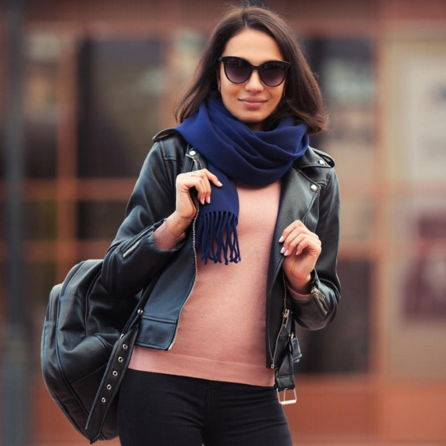 Adult Scarf Double-Sided Velvet Soft Plaid Pattern Autumn Winter Scarf with Tassel Men Women Warm Shawl