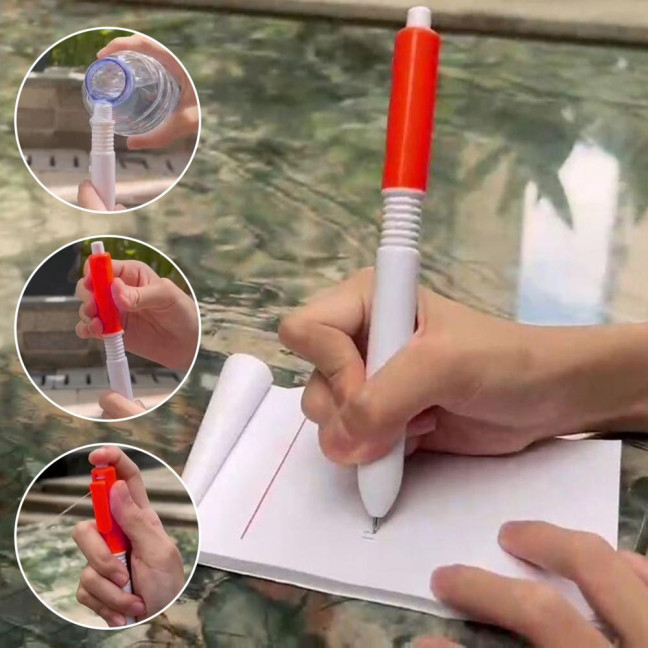 2 in 1 Water Spray Pen Back to School Gift Stress Relief Kids Toy Pen Funny Prank Retractable Pen with Water Spray Function 2 in 1 Water Spray Pen Back to School Gift Stress Relief Kids Toy Pen Funny Prank Retractable Pen with Water Spray Function