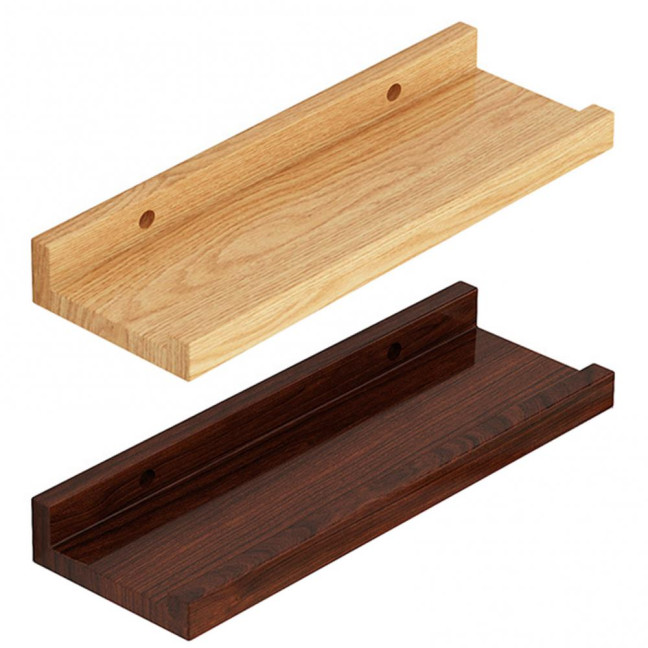 Modern Wall Mounted Storage Rack Strong Load-bearing Simple Installation Bathroom Floating Shelves Display Organizer